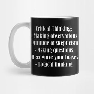 Critical Thinking Mug